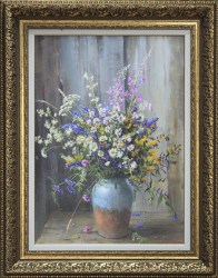 Ключников В.А., «Цветы полевые», натюрморт